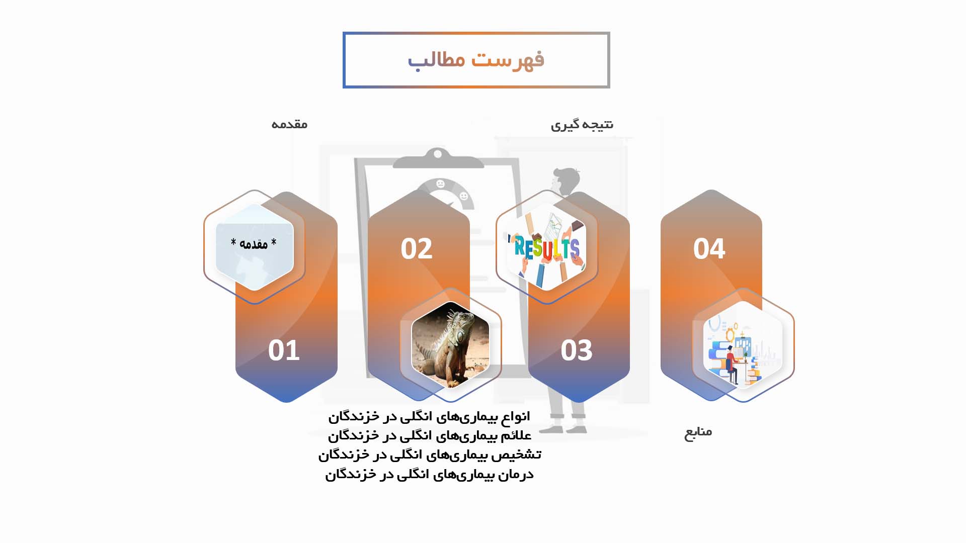 پاورپوینت بیماری‌های انگلی در خزندگان